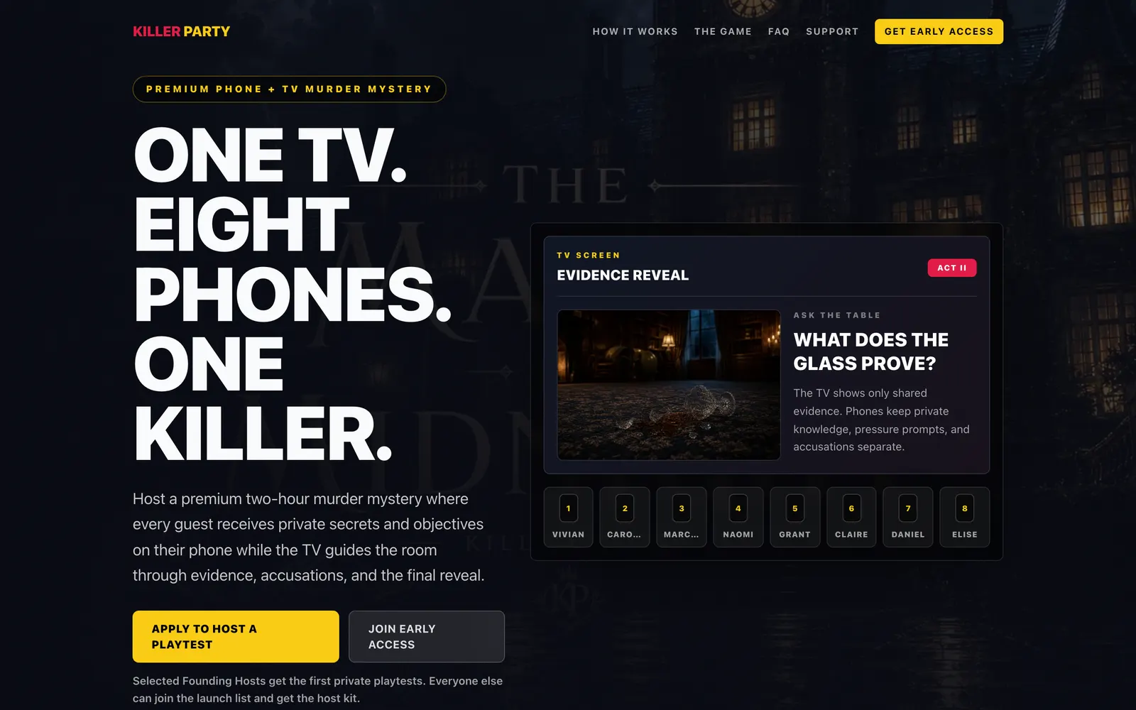 Killer Party — Real-time multiplayer game